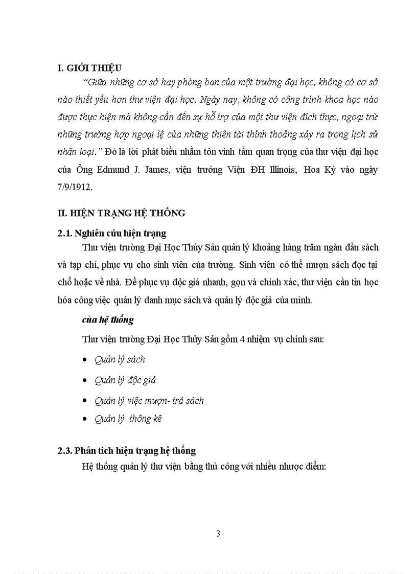 image for page Báo cáo môn học phân tích thiết kế hệ thống thông tin phân tích thiết kế hệ thống quản lý thư viện trường đại học thủy sản