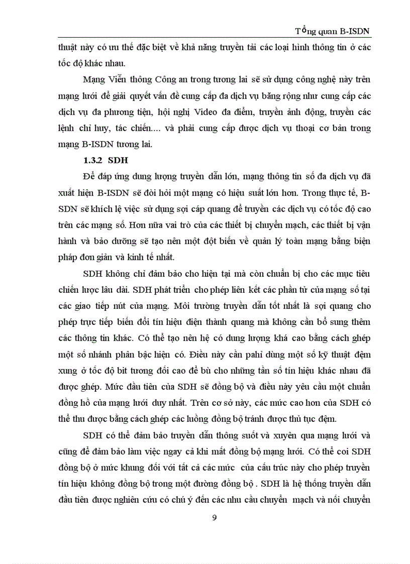 image for page 1tổng quan về b isdn và các công nghệ mới sẽ sử dụng trong mạng viễn thông công an