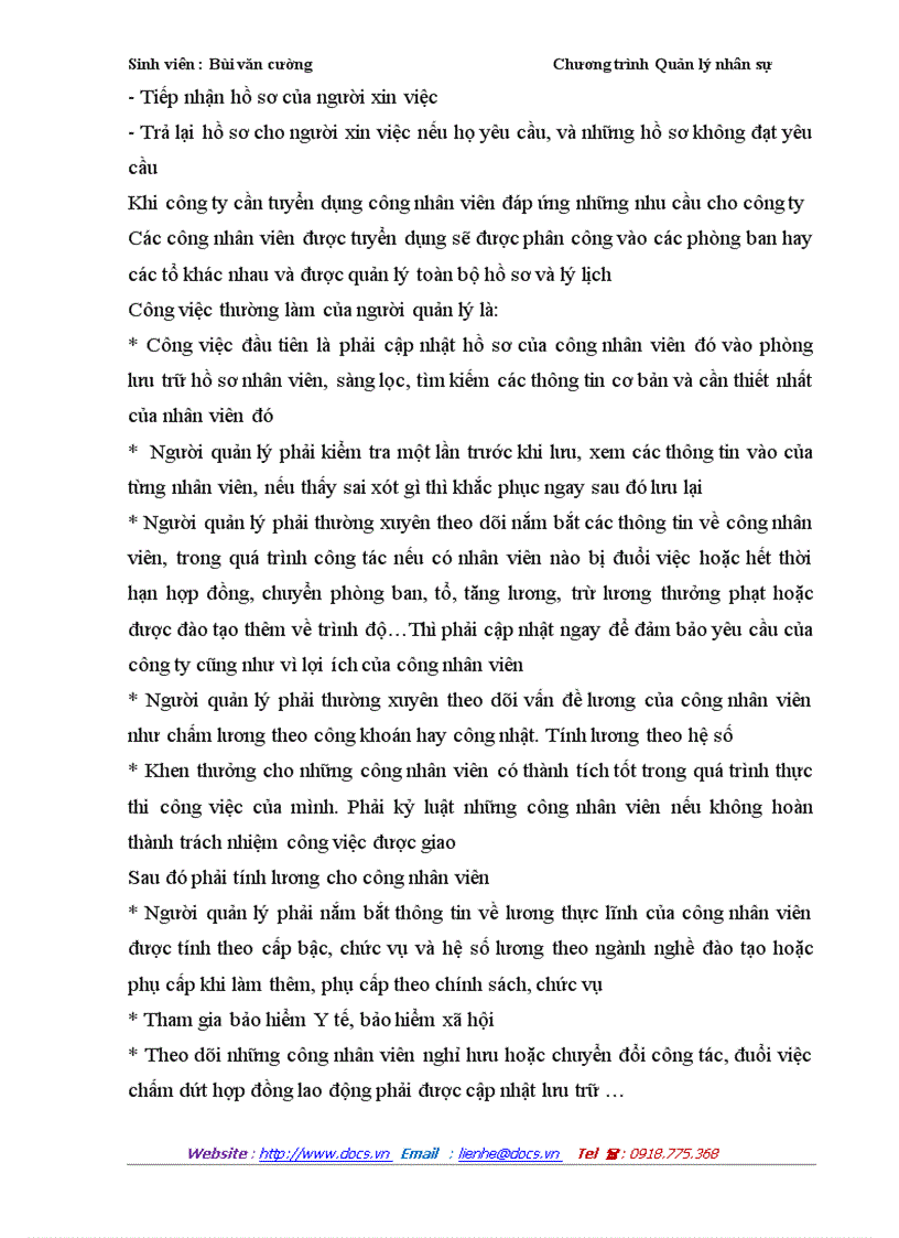 image for page Xây dựng chương trình quản lý nhân sự tại công tyTNHH thưong mại dịch vụ GIA BẢO