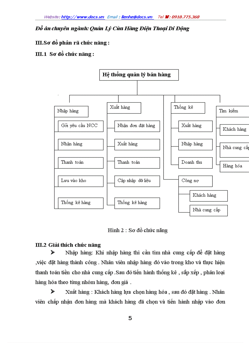 image for page Quản Lý Cửa Hàng Bán Điện Thoại Di Động