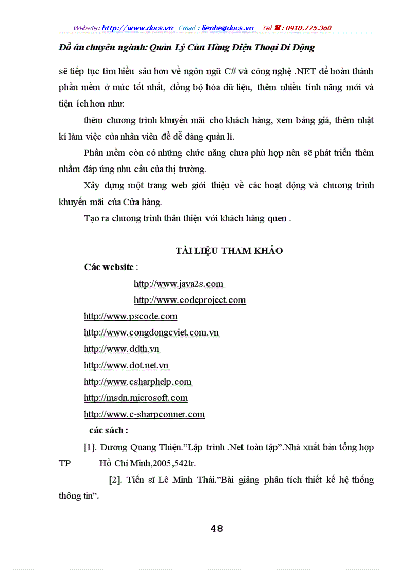 image for page Quản Lý Cửa Hàng Bán Điện Thoại Di Động