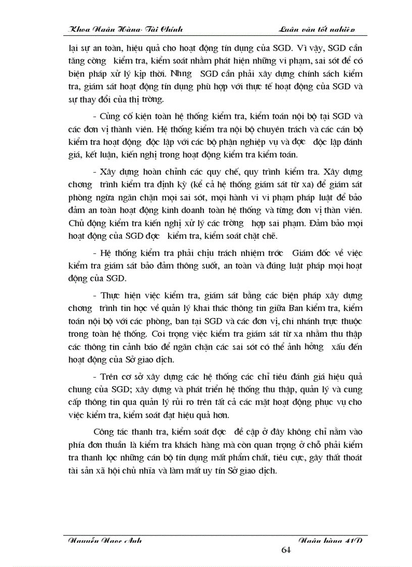 image for page Giải pháp nâng cao chất lượng tín dụng đối với kinh tế ngoài quốc doanh tại SGDI NHĐT PTVN