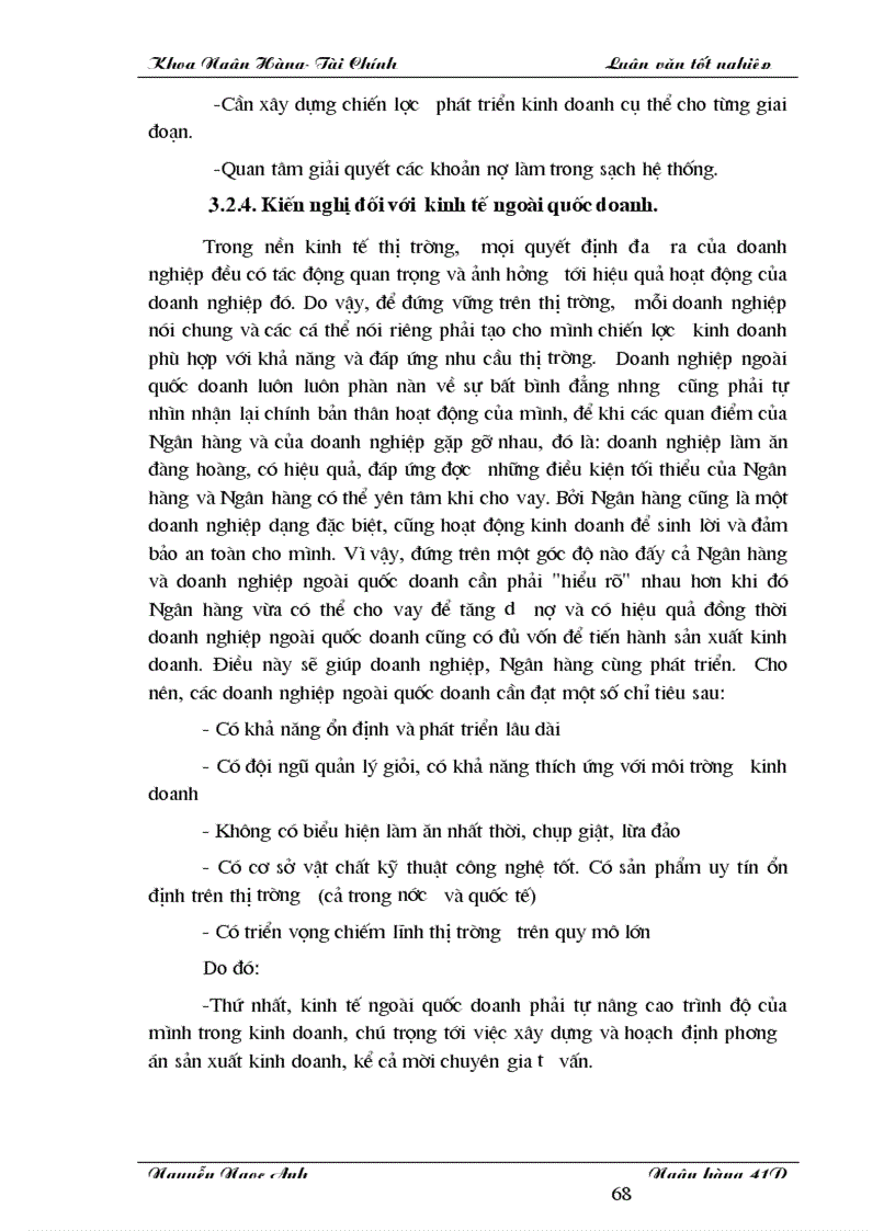 image for page Giải pháp nâng cao chất lượng tín dụng đối với kinh tế ngoài quốc doanh tại SGDI NHĐT PTVN