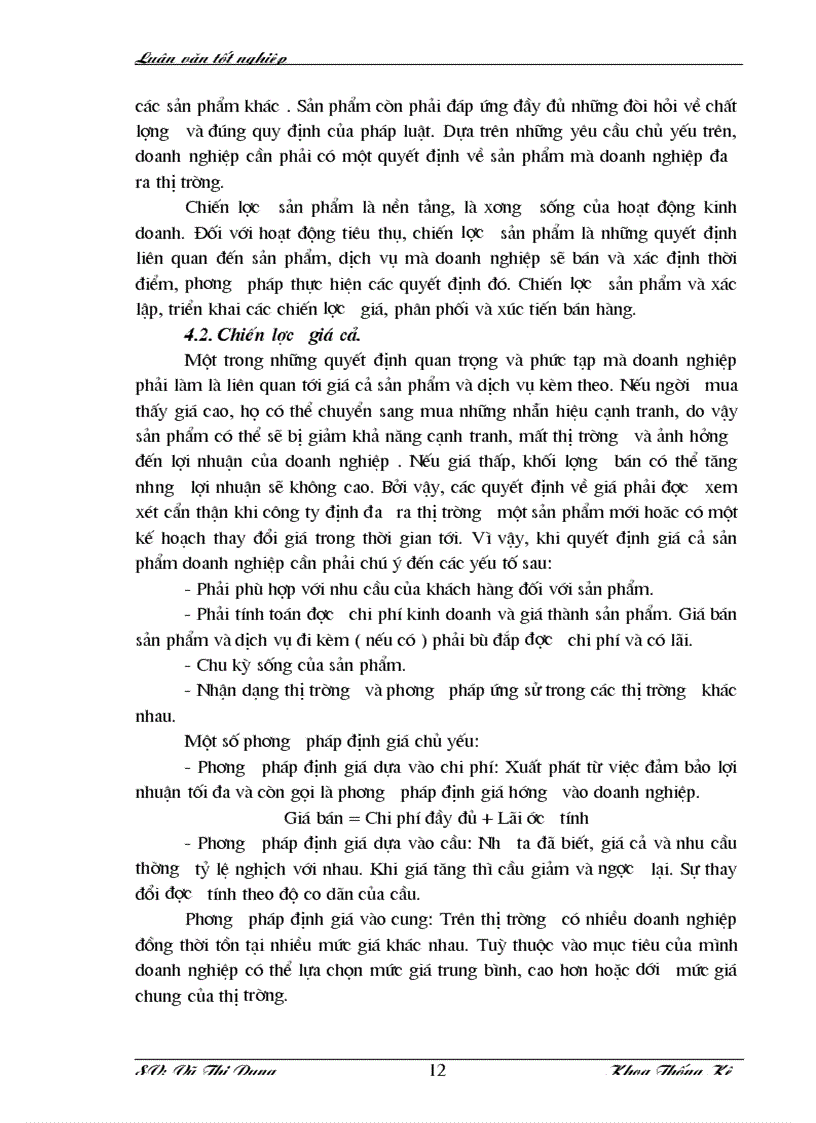 image for page Vận dụng một số phương pháp thống kê phân tích tình hình tiêu thụ sản phẩm của công ty xi măng Hoà Bình giai đoạn 1997 2001 và dự đoán năm 2002