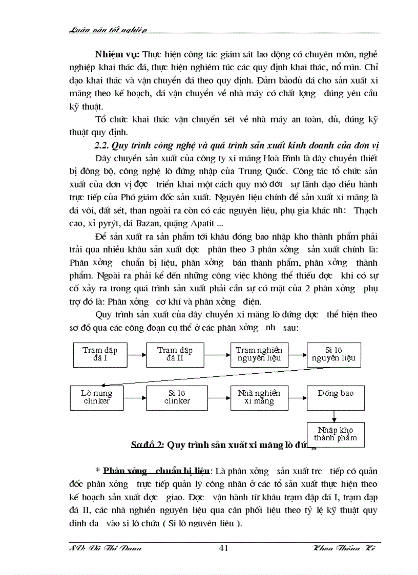 image for page Vận dụng một số phương pháp thống kê phân tích tình hình tiêu thụ sản phẩm của công ty xi măng Hoà Bình giai đoạn 1997 2001 và dự đoán năm 2002