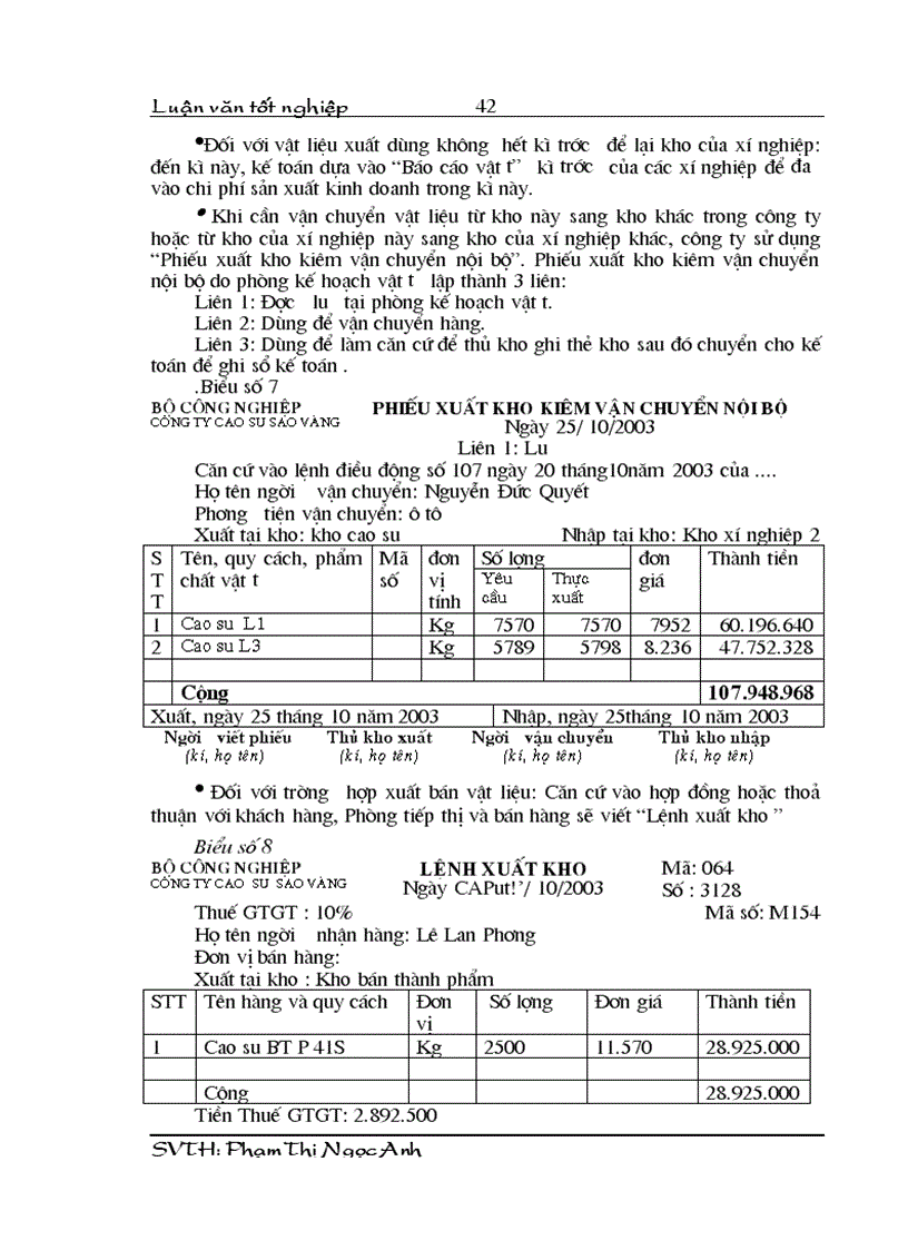 image for page Phương hướng hoàn thiện hạch toán nguyên vật liệu tại công ty cao su Sao Vàng