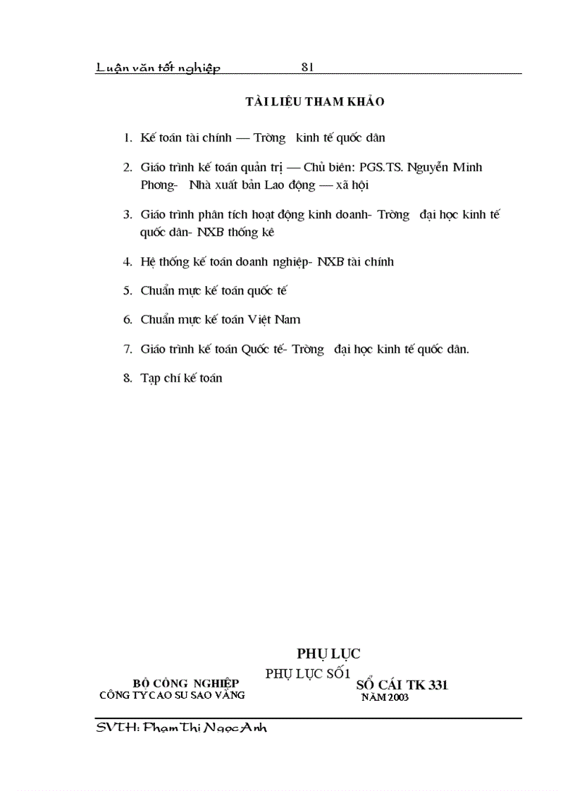 image for page Phương hướng hoàn thiện hạch toán nguyên vật liệu tại công ty cao su Sao Vàng