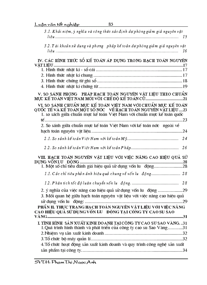 image for page Phương hướng hoàn thiện hạch toán nguyên vật liệu tại công ty cao su Sao Vàng