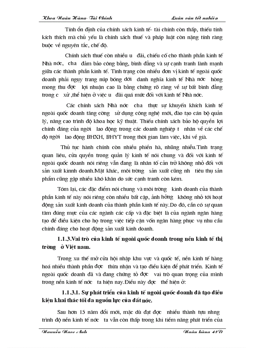 image for page Hoạt động tín dụng và chất lượngđối với kinh tế ngoài quốc doanh tại sở giao dịch I ngân hàng Đầu tư phát triển Việt Nam