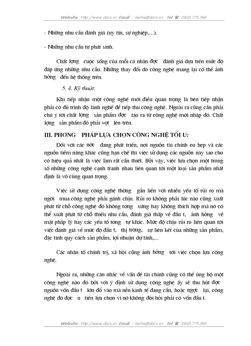 image for page Phương pháp lựa chọn công nghệ tối ưu trong chuyển giao công nghệ