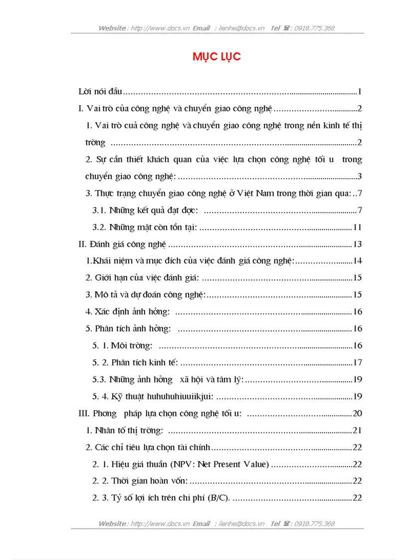 image for page Phương pháp lựa chọn công nghệ tối ưu trong chuyển giao công nghệ