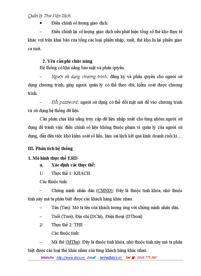 image for page Quản lý thư viện sách