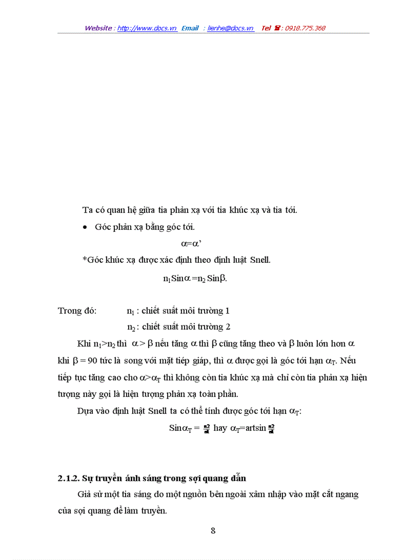 image for page Tổng quan về hệ thông tin quang Công ghệ truyền dẫn SDH