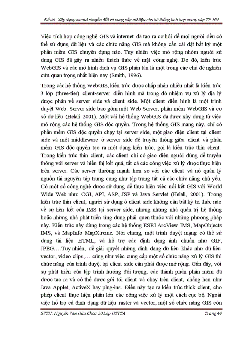 image for page Xây dựng các mô đun chuyển đổi và cung cấp dữ liệu cho hệ thống tích hợp và khai thác thông tin mạng cáp thành phố hà nội