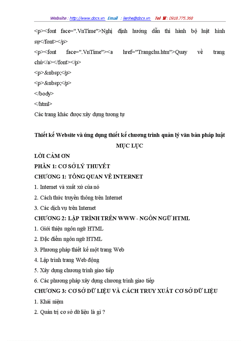 image for page Thiết kế Website và ứng dụng thiết kế chương trình quản lý văn bản pháp luật
