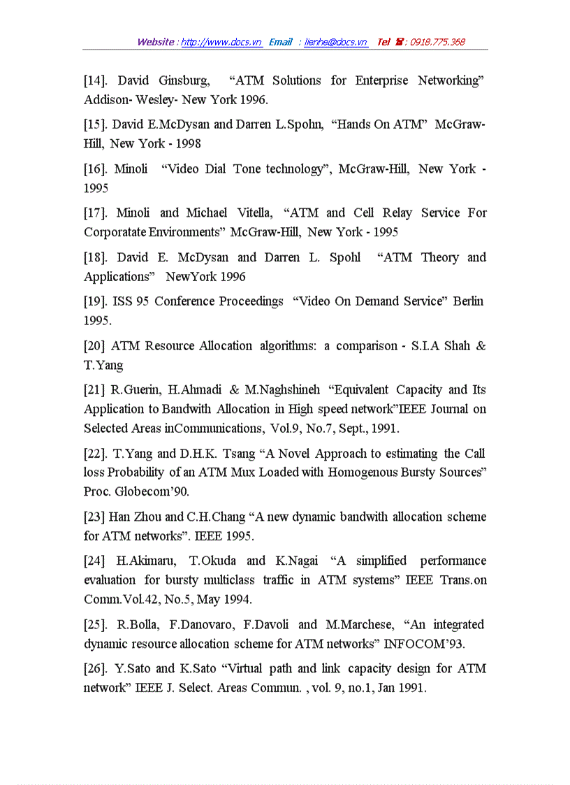 image for page Nghiên cứu tiếp thu công nghệ tiên tiến để thiết lập và tổ chức khai thác thử nghiệm mạng thông tin số liên kết đa dịch vụ băng rộng b isdn