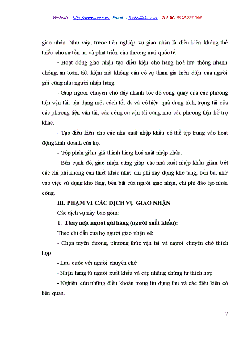 image for page Tình hình hoạt động kinh doanh dịch vụ giao nhận kho vận tại Vietrans