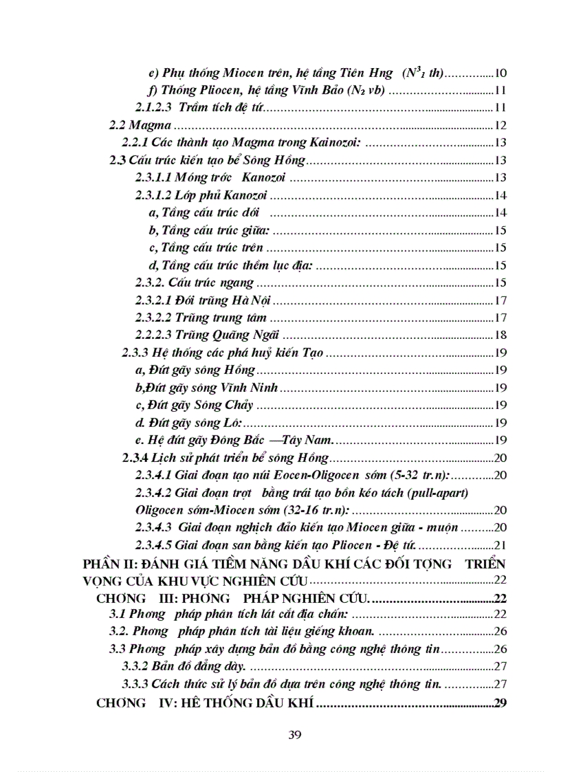 image for page Địa chất khu vực và đánh giá tiềm năng dầu khí các đối tượng triển vọng của khu vực nghiên cứu trong bể sông hồng