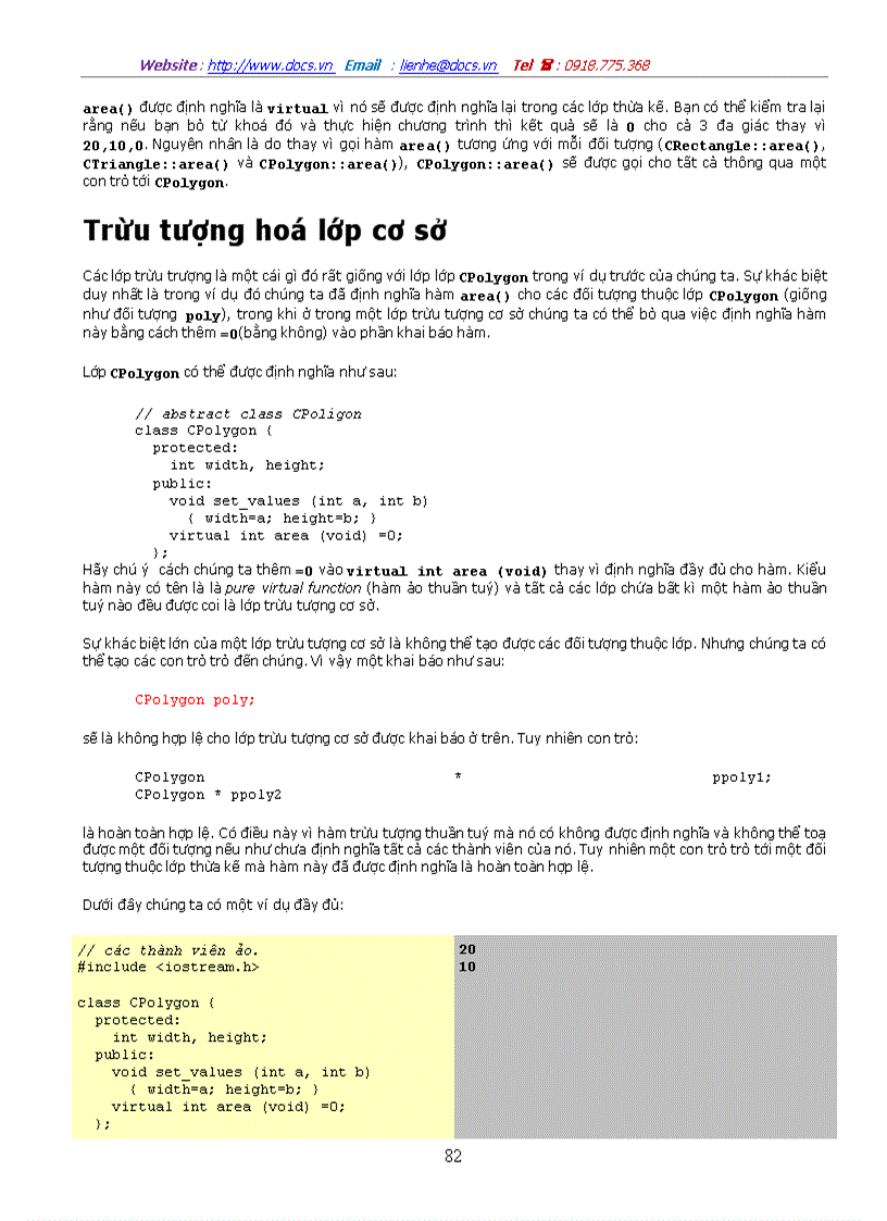 image for page Cấu trúc của một chương trình C