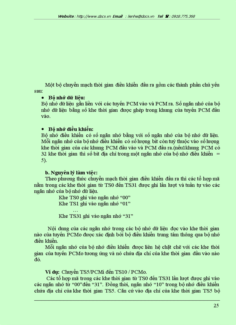 image for page Kỹ thuật chuyển mạch và tổng đài điện tử SPC