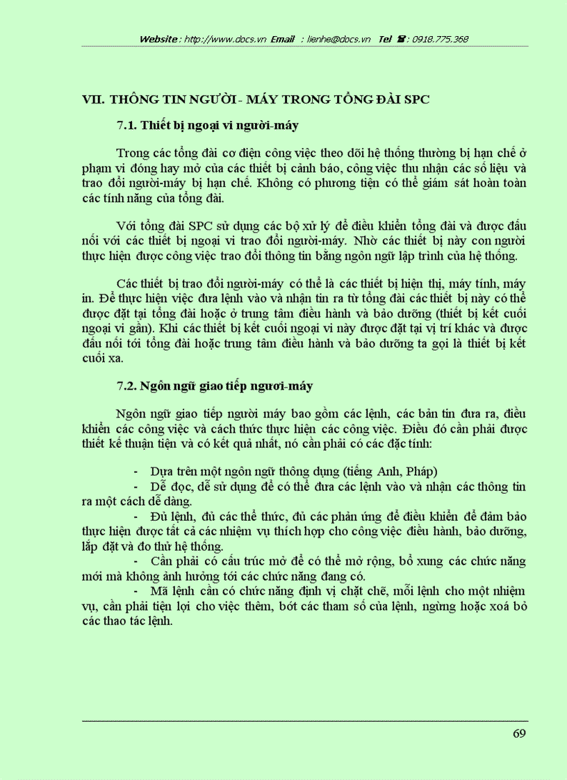 image for page Kỹ thuật chuyển mạch và tổng đài điện tử SPC