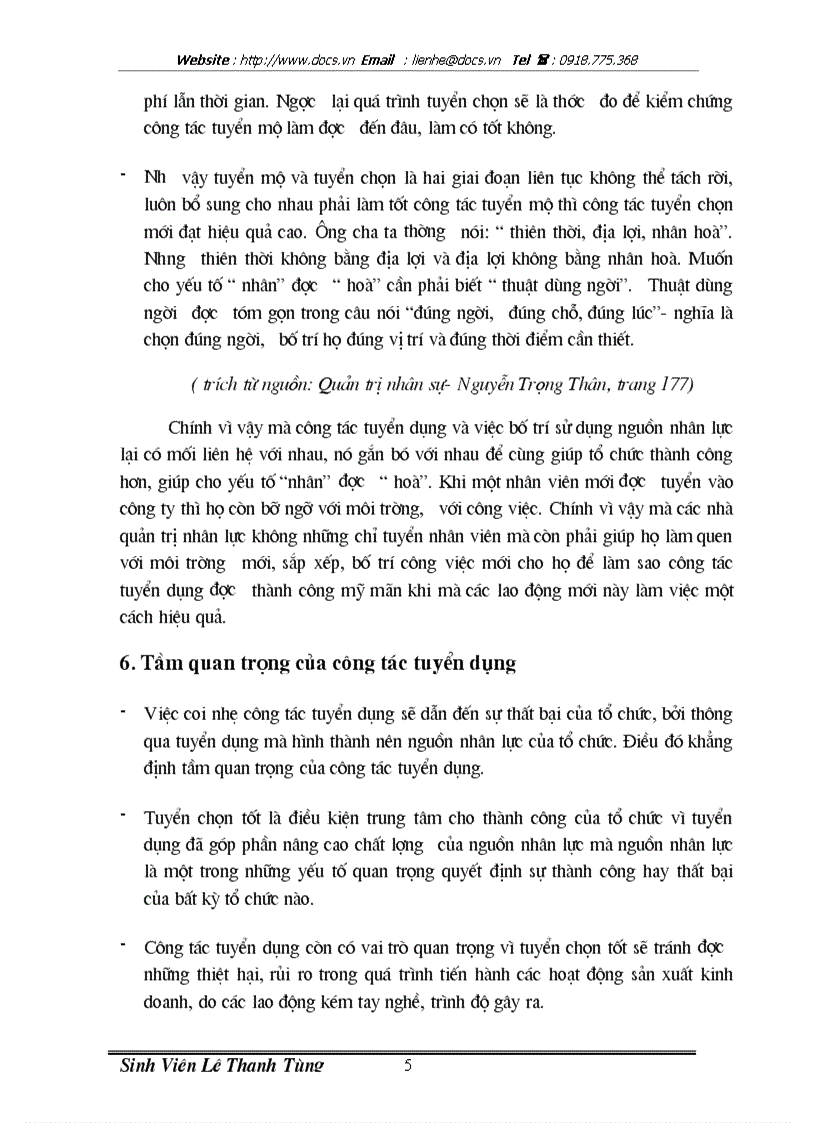 image for page Hoàn thiện công tác tuyển mộ tuyển chọn tại công ty Đông Đô Bộ Quốc phòng