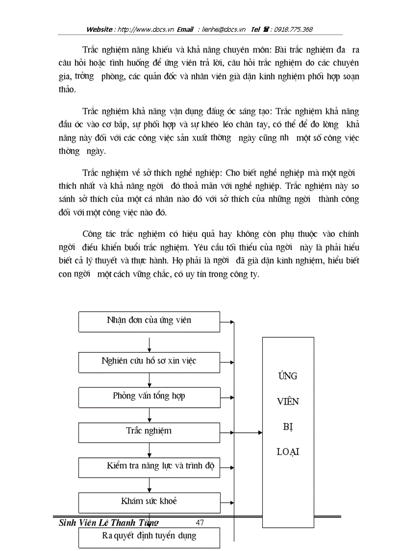 image for page Hoàn thiện công tác tuyển mộ tuyển chọn tại công ty Đông Đô Bộ Quốc phòng
