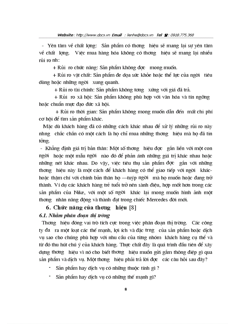 image for page Khảo sát chiến lược định vị và quảng bá thương hiệu của một số doanh nghiệp Dược Việt Nam