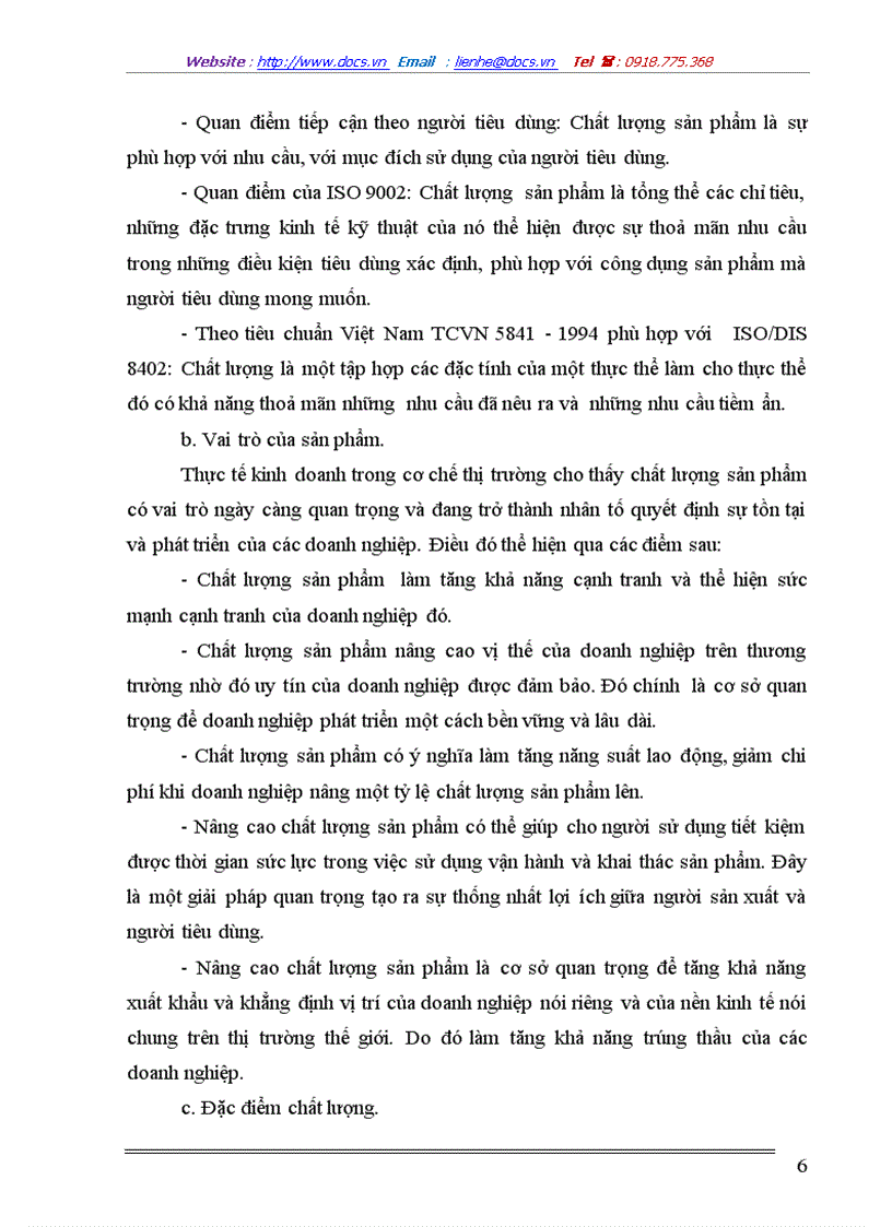 image for page Vấn đề chất lượng sản phẩm và quản lý chất lượng trong các doanh nghiệp Việt Nam hiện nay