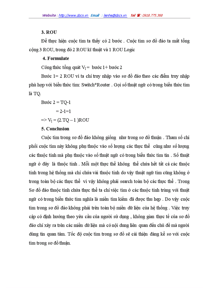 image for page Phân tích so sánh và quy trình tìm tin trong sơ đồ thuận và sơ đồ đảo