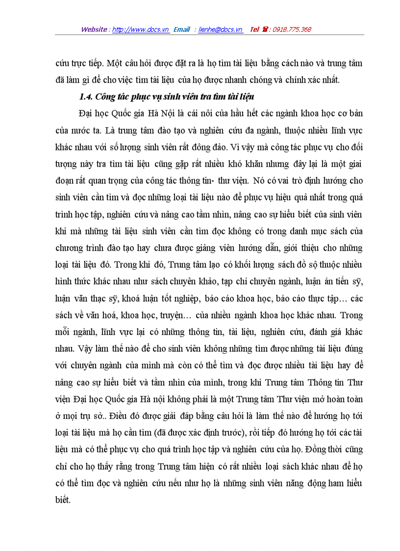 image for page Ứng dụng công nghệ thông tin trong công tác phục vụ sinh viên tra tìm tài liệu tại trung tâm thông tin thư viện Đại học Quốc gia Hà Nội