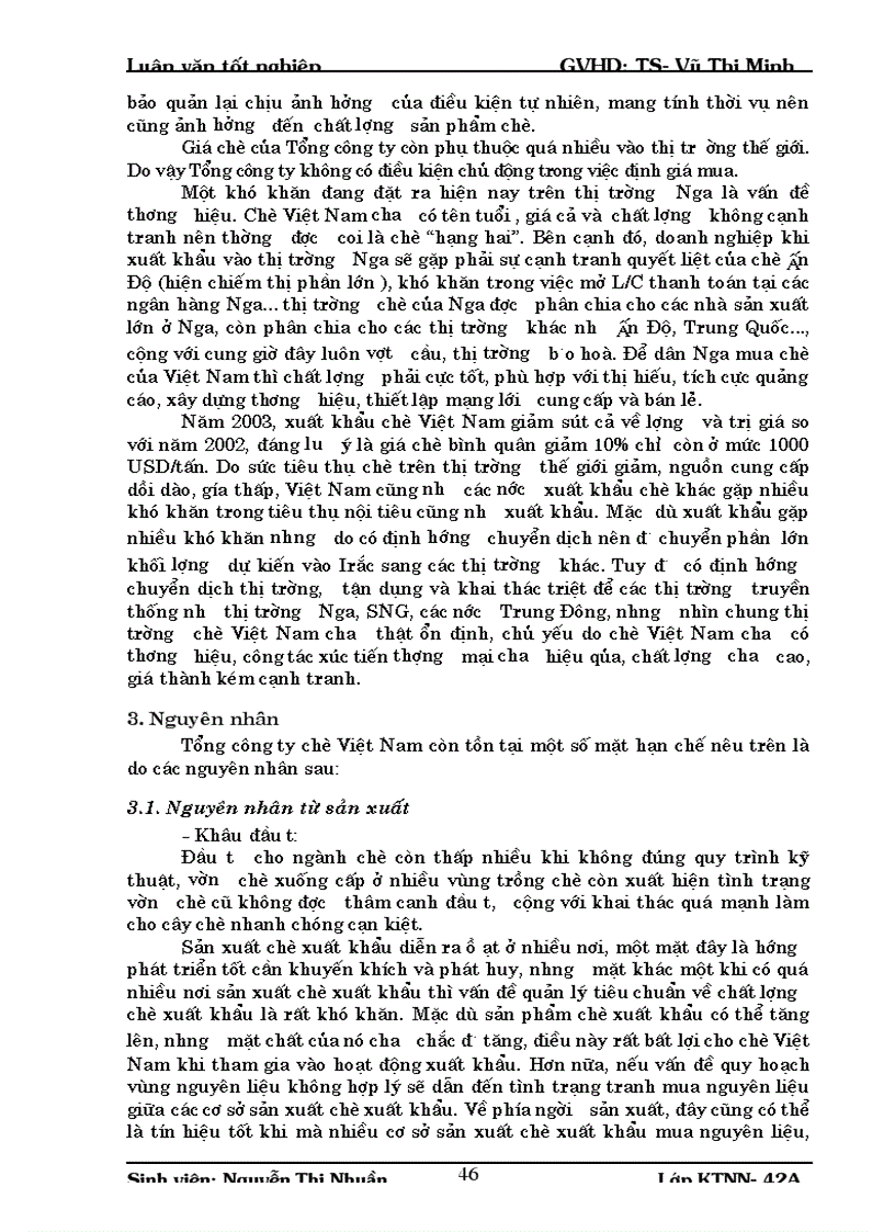 image for page Một số biện pháp chủ yếu nhằm thúc đẩy xuất khẩu chè sang thị trường Nga của Tổng công ty chè Việt Nam