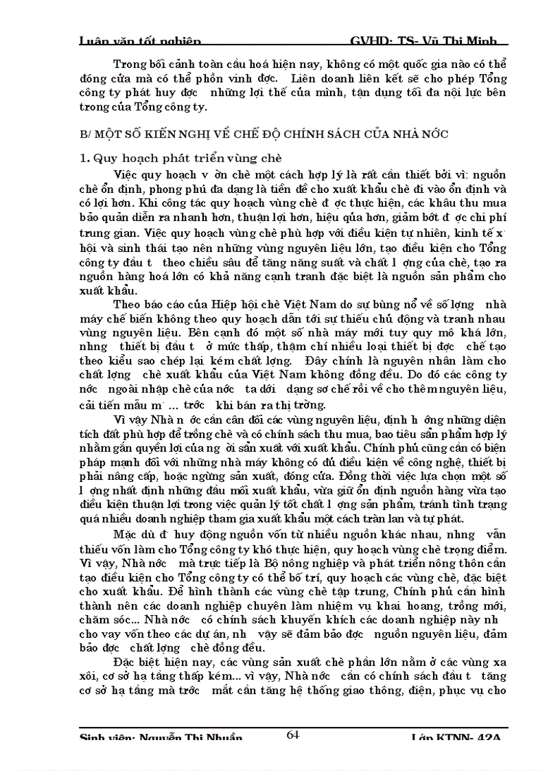 image for page Một số biện pháp chủ yếu nhằm thúc đẩy xuất khẩu chè sang thị trường Nga của Tổng công ty chè Việt Nam