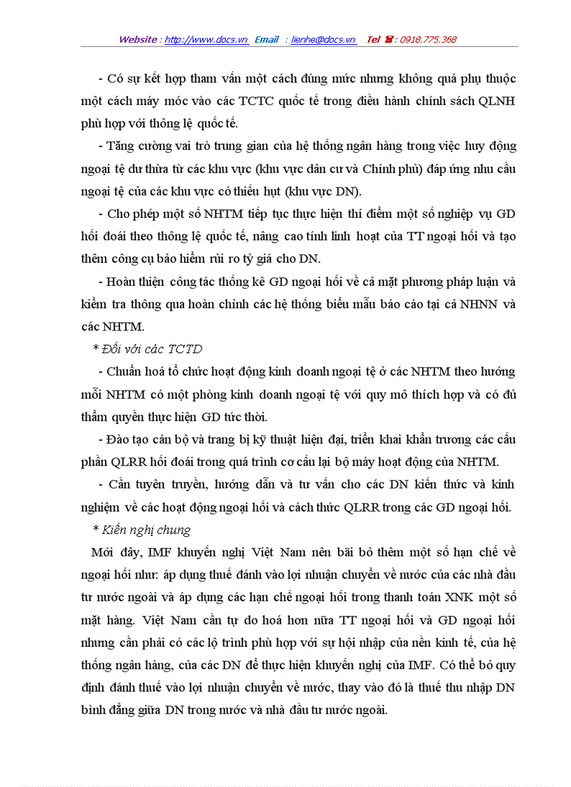 image for page Hoàn thiện chính sách Quản lý Ngoại hối ở Việt Nam trong tiến trình hội nhập kinh tế quốc tế