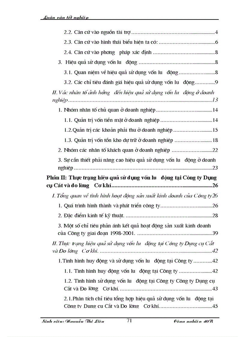 image for page Một số biện pháp nhằm nâng cao hiệu quả sử dụng vốn lưu động ở Công ty Dụng cụ Cắt và Đo lường Cơ khí