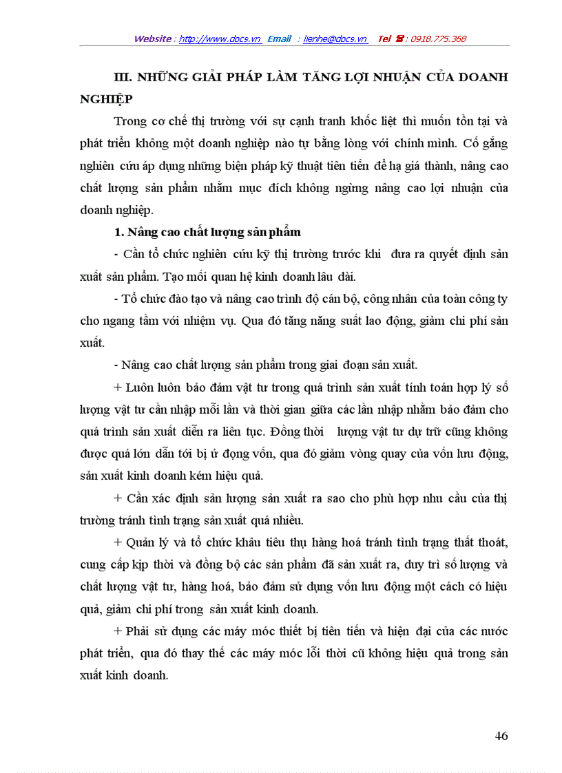 image for page Một số biện pháp nâng cao lợi nhuận ở công ty cấp nước Ninh Bình