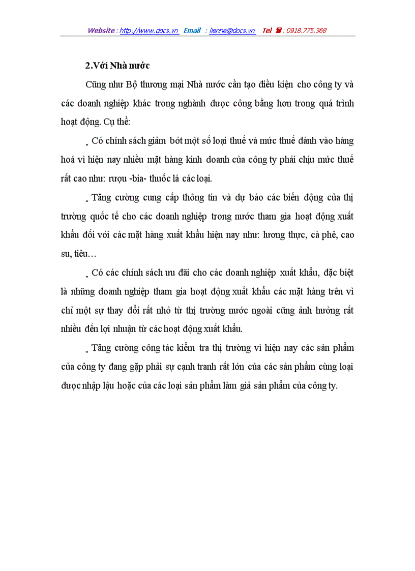 image for page Một số giải pháp nhằm nâng cao hiệu quả sản xuất kinh doanh tại Công ty Thực phẩm Miền Bắc