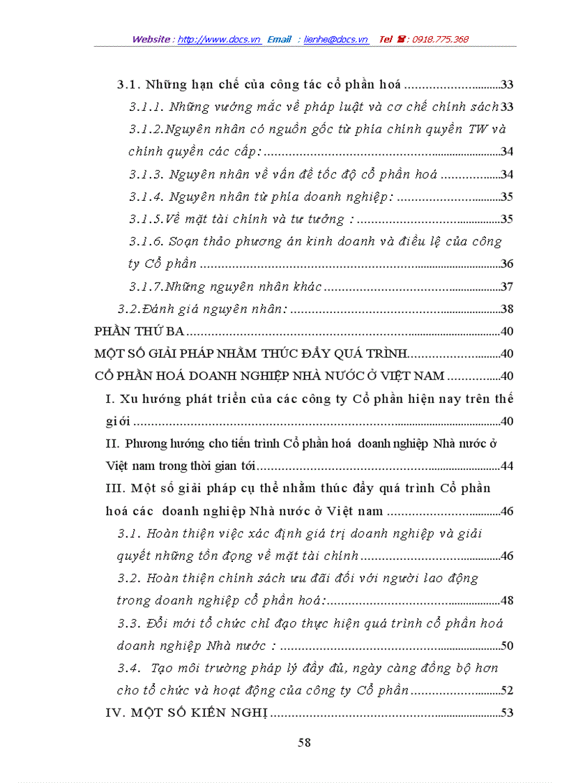 image for page Một số giải pháp nhằm thúc đẩy quá trình cổ phần hoá doanh nghiệp nhà nước ở việt nam