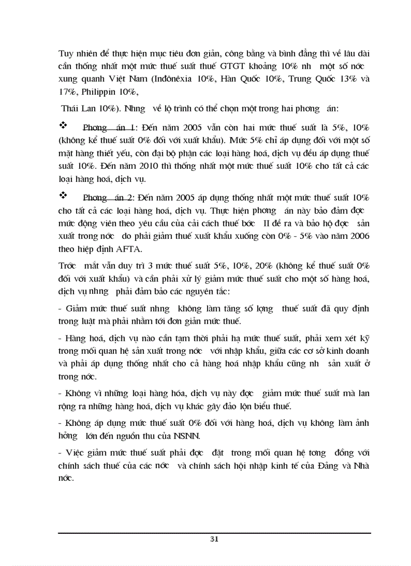 image for page Một số giải pháp khắc phục hạn chế nhằm hoàn thiện hệ thống thuế gtgt ở việt nam