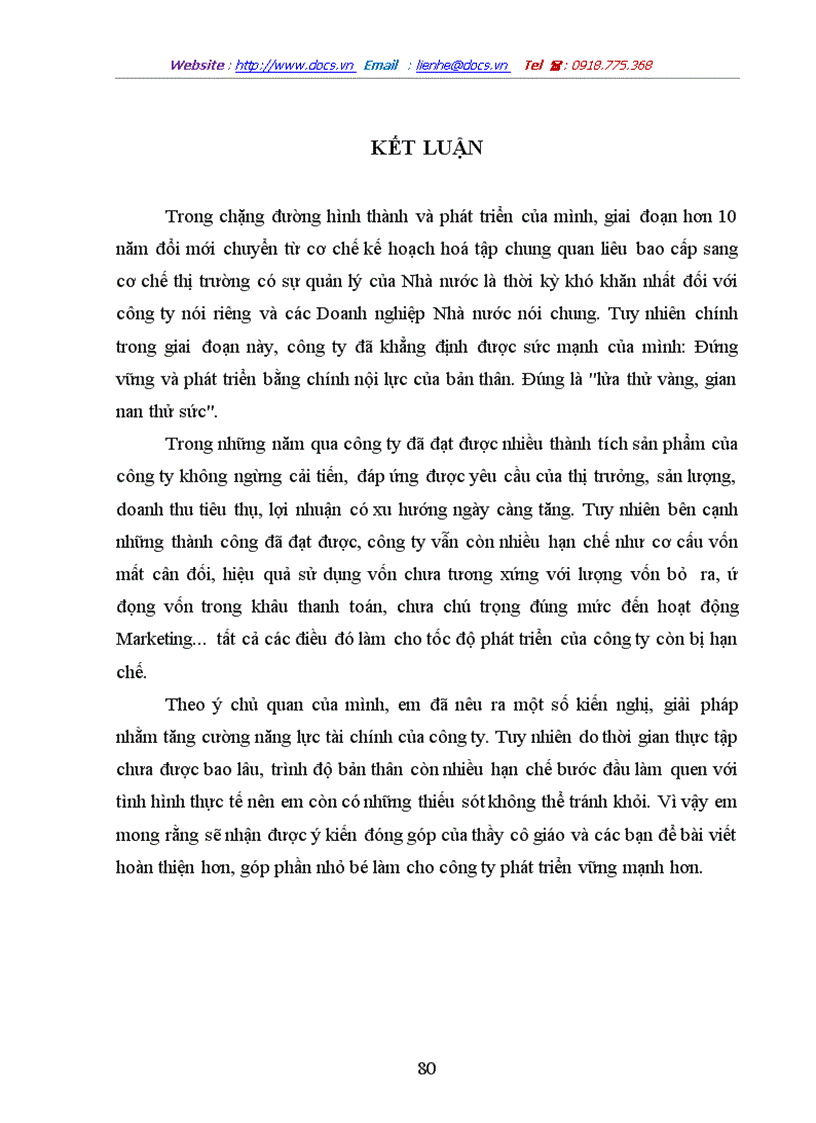 image for page Phân tích tài chính và các giải pháp nhằm tăng cường năng lực tài chính tại Công ty Xây Lắp và Kinh Doanh Vật Tư Thiết Bị