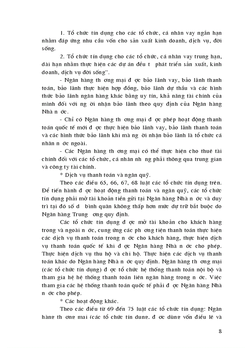 image for page Một số giải pháp kiến nghị nhằm hoàn thiện chế độ pháp lý về cho vay có bảo đảm bằng tài sản trong hoạt động tín dụng Ngân hàng tại chi nhánh Ngân hà