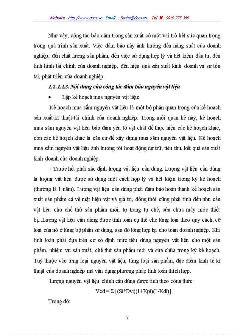 image for page Một số phương hướng và biện pháp cơ bản nhằm tăng cường công tác quản lý nguyên vật liệu trong doanh nghiệp