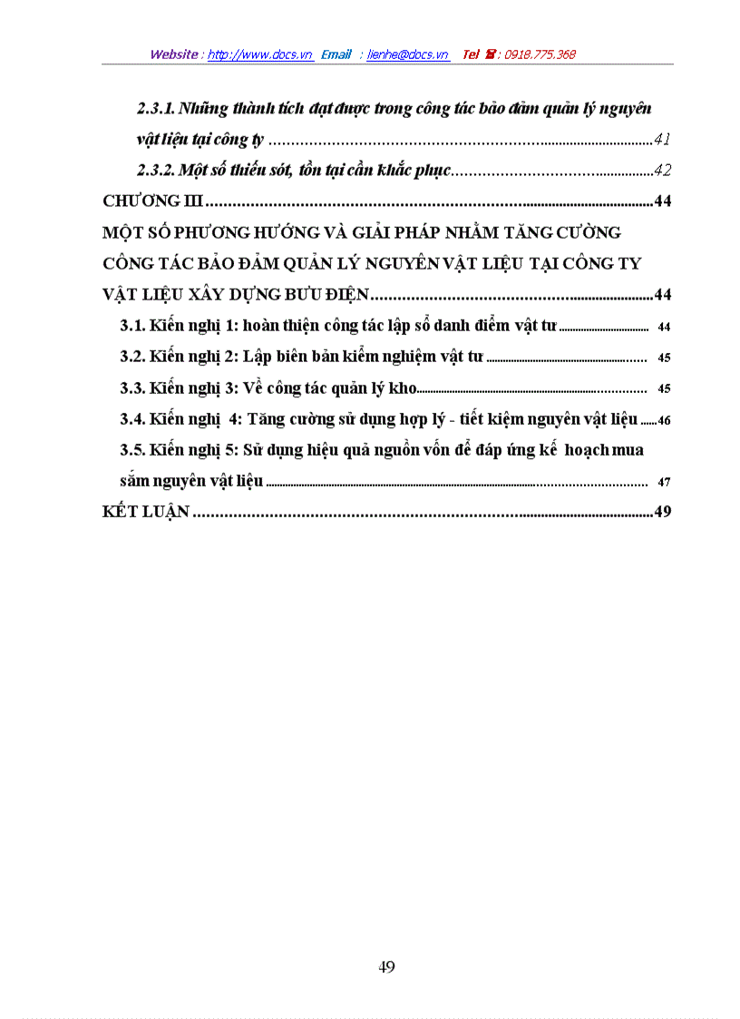 image for page Một số phương hướng và biện pháp cơ bản nhằm tăng cường công tác quản lý nguyên vật liệu trong doanh nghiệp