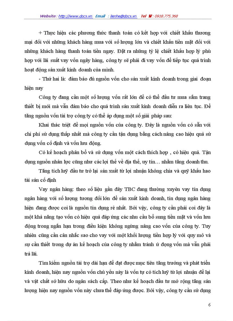 image for page Cơ sở lý luận chung về vốn và hiệu quả sử dụng vốn lưu động trong doanh nghiệp