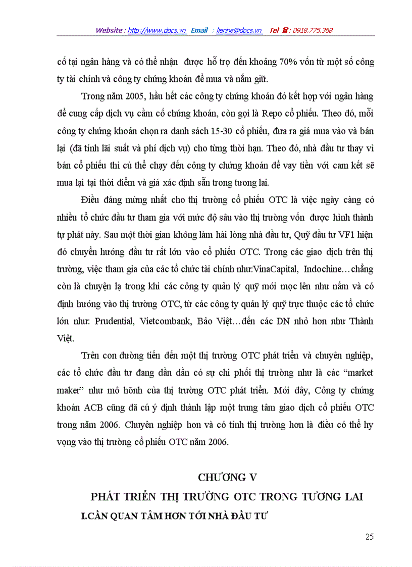 image for page Khái niệm về thị trường otc