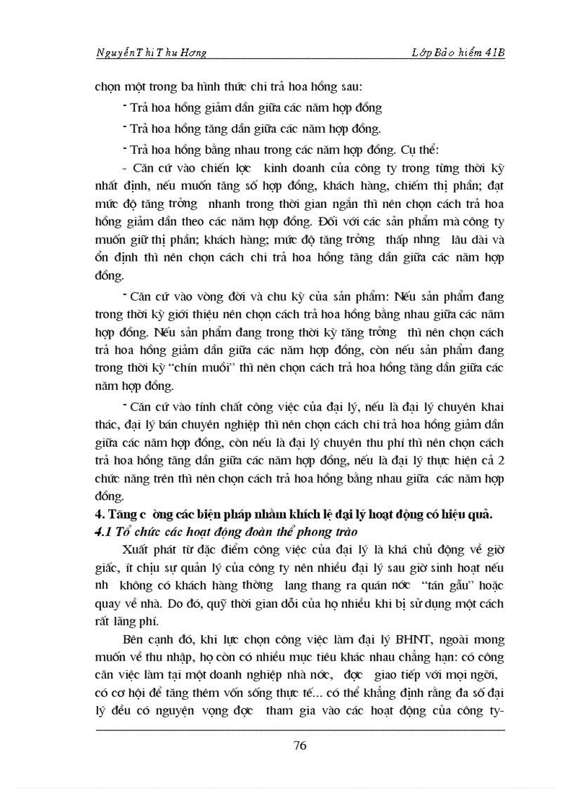 image for page Công tác quản lý đại lý tại Công ty Bảo Việt Nhân Thọ Hà Nội