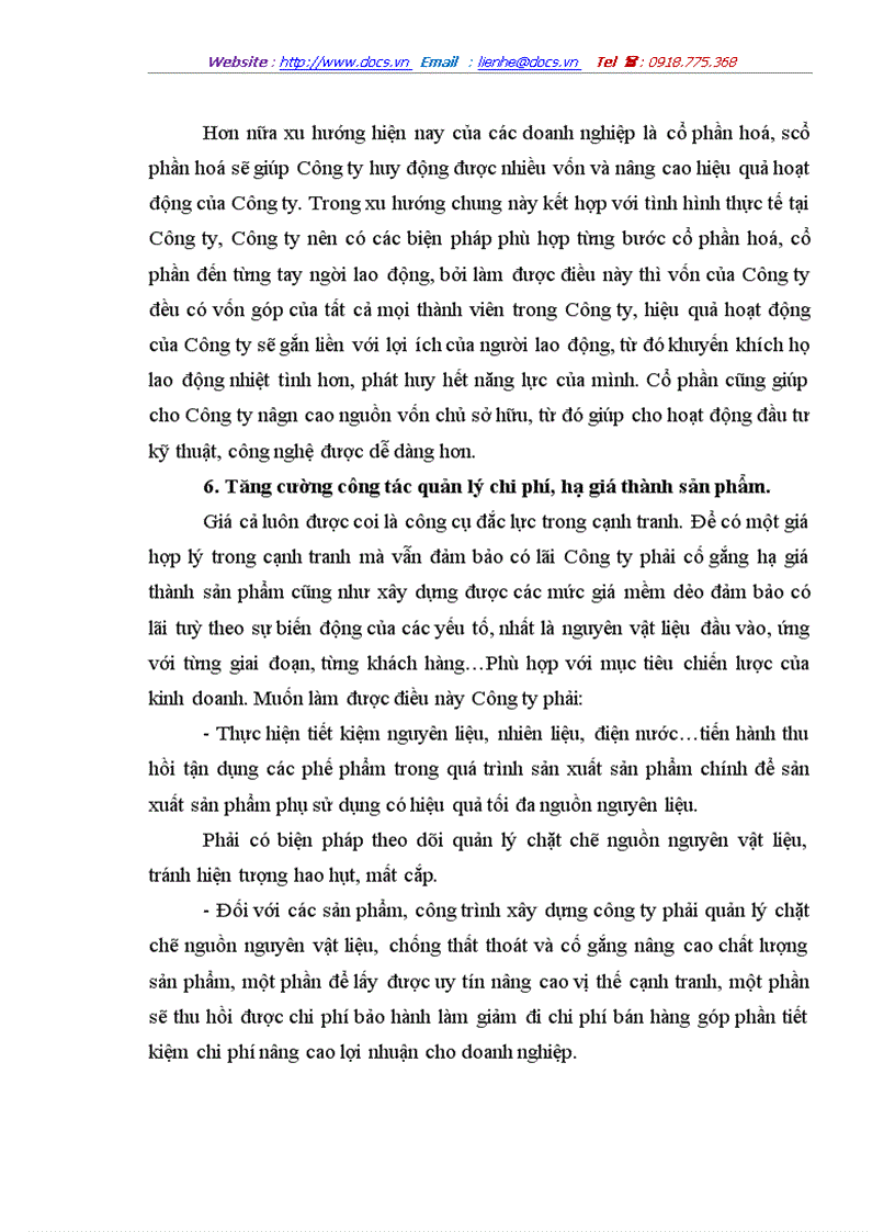 image for page Lợi nhuận và các biện pháp nâng cao lợi nhuận tại Công ty Sơn Hùng