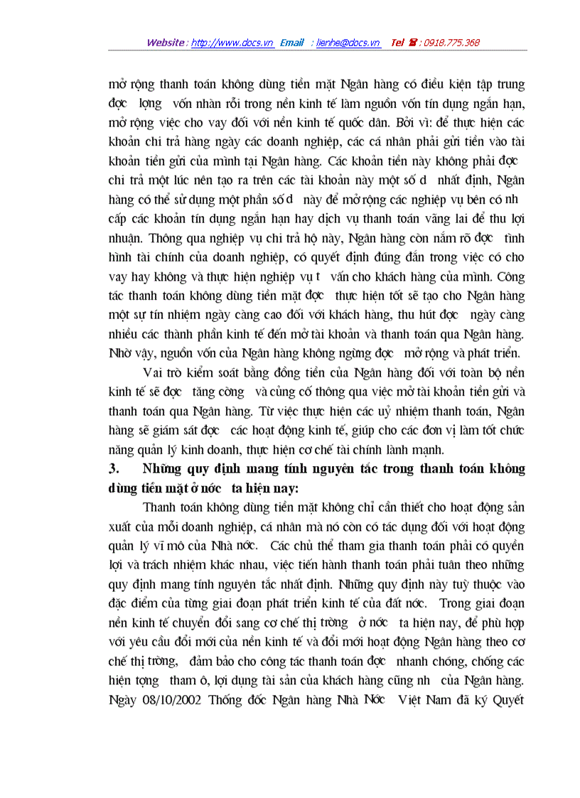 image for page Những vấn đề cơ bản về thanh toán không dùng tiền mặt trong nền kinh tế thị trường