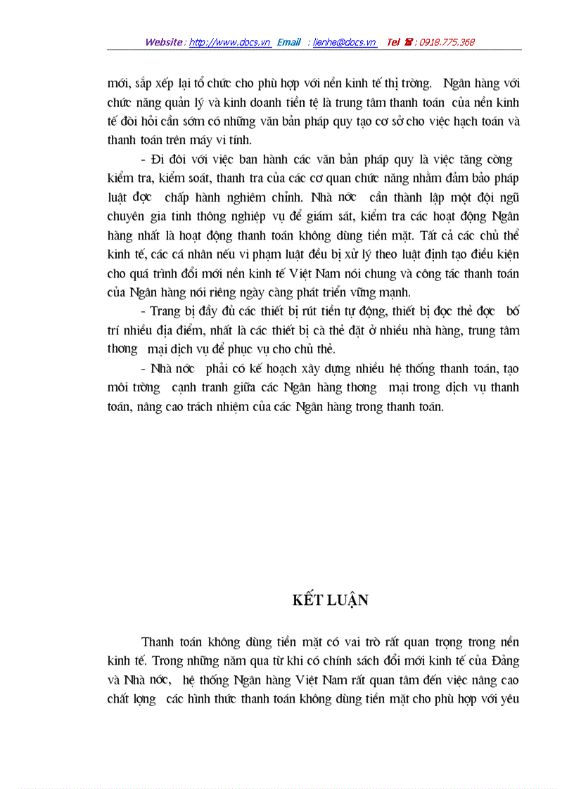 image for page Những vấn đề cơ bản về thanh toán không dùng tiền mặt trong nền kinh tế thị trường