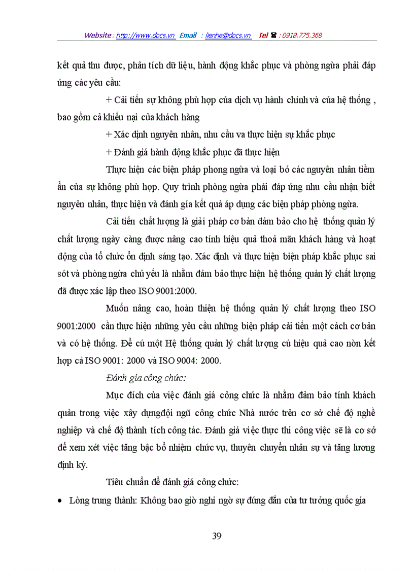 image for page Hệ thống quản lý chất lượng ISO 9000 trong dịch vụ hành chính Nhà nước